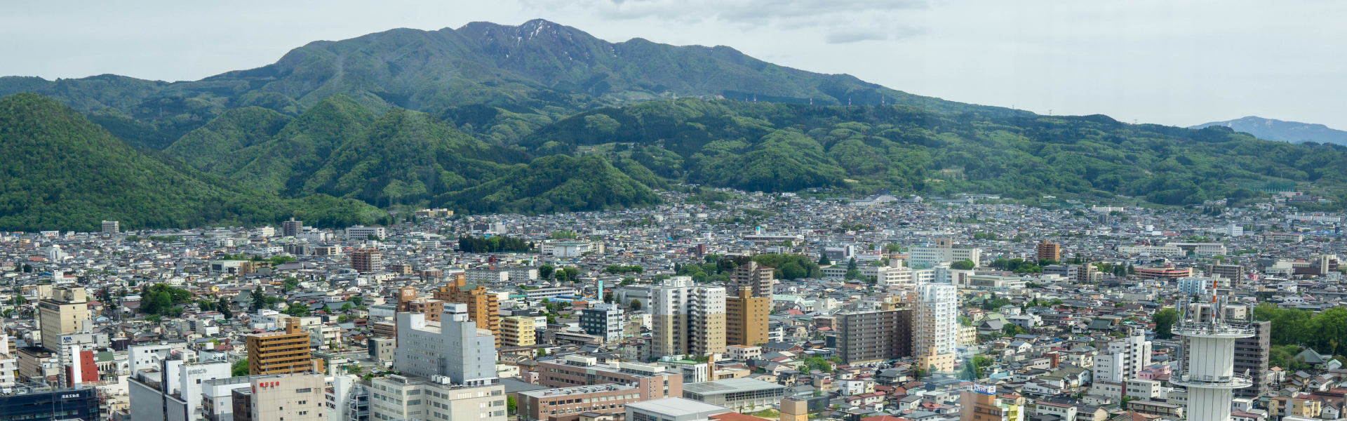 山形市の街並み