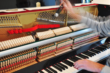 Tuning the piano